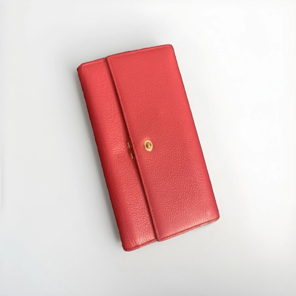 Alexander McQueen Pink Leather Wallet